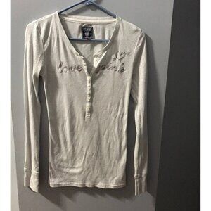 PINK‎ V-Neck Long sleeve top